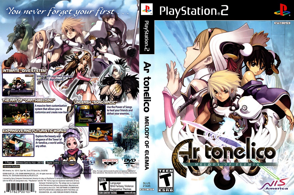 Ps2 artonelicomelodyofelemia